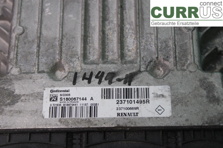DACIA DUSTER  10-17 Engine Control Unit (ECU)  