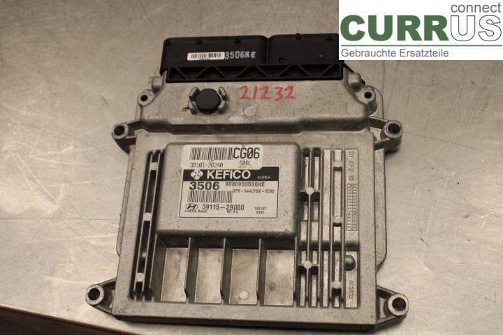 HYUNDAI i20   09-14 Engine Control Unit (ECU) 391252B007 1.4/G4FA