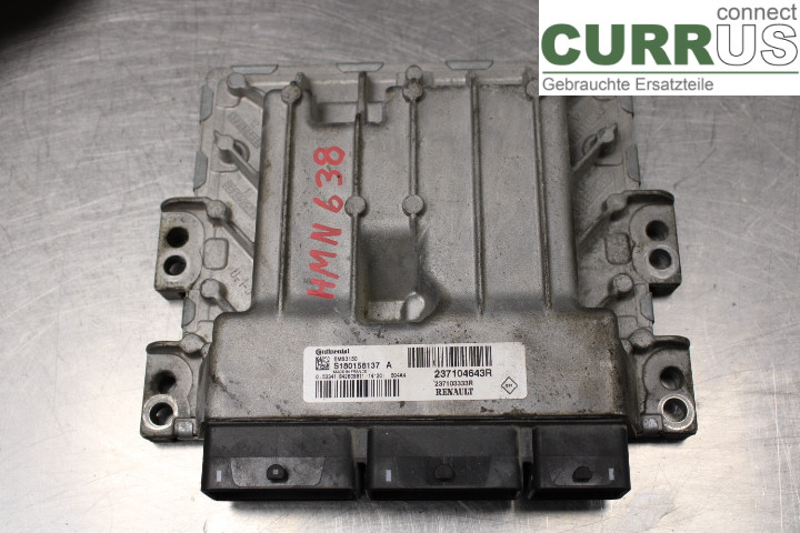 DACIA DUSTER  10-17 Engine Control Unit (ECU)  1.2TCE/H5F-404