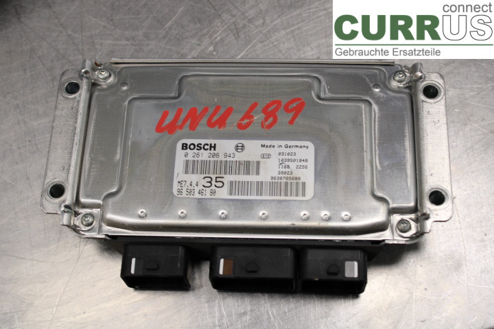 PEUGEOT 307     01-05 Engine Control Unit (ECU)  1.6/NFU