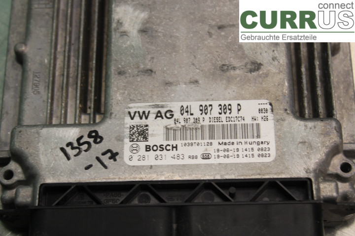 AUDI Q2/SQ2  17- Motorsteuergerät (ECU)  