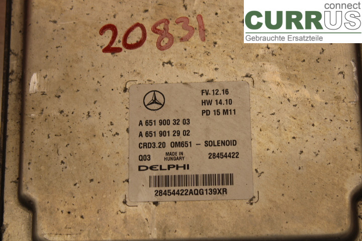 MB SPRINTER (W906) 06-18 Motorsteuergerät (ECU)  2.2CDi/OM651957