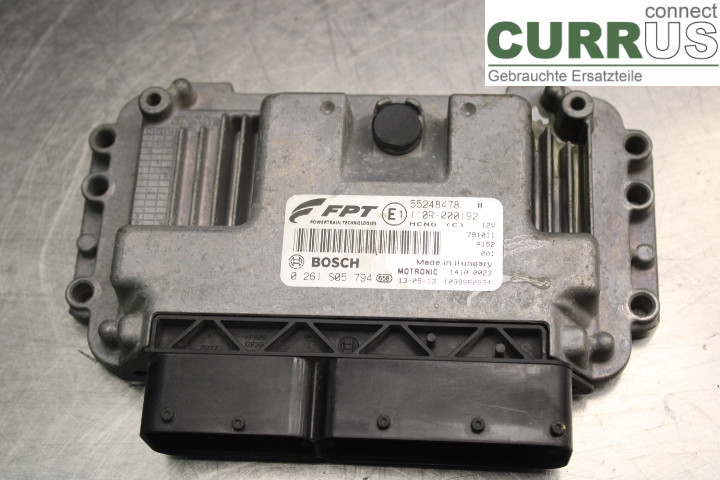 OPEL COMBO C  02- Motorsteuergerät (ECU)  1.4CNG/A14FC