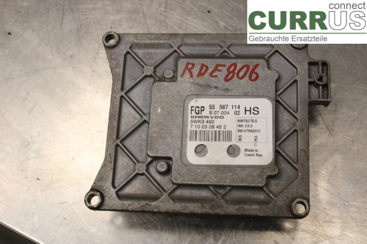OPEL ASTRA  H    04-12 Engine Control Unit (ECU)  1.6i/Z16XER