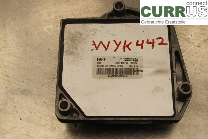 OPEL ASTRA  H    04-12 Engine Control Unit (ECU)  Z16XEP