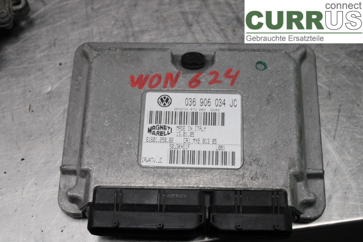 VW POLO       02-05 Engine Control Unit (ECU)  1.4i/BKY