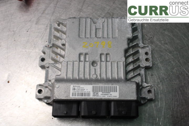 PEUGEOT 308 08-13 Engine Control Unit (ECU)  1.6HDi/9HR