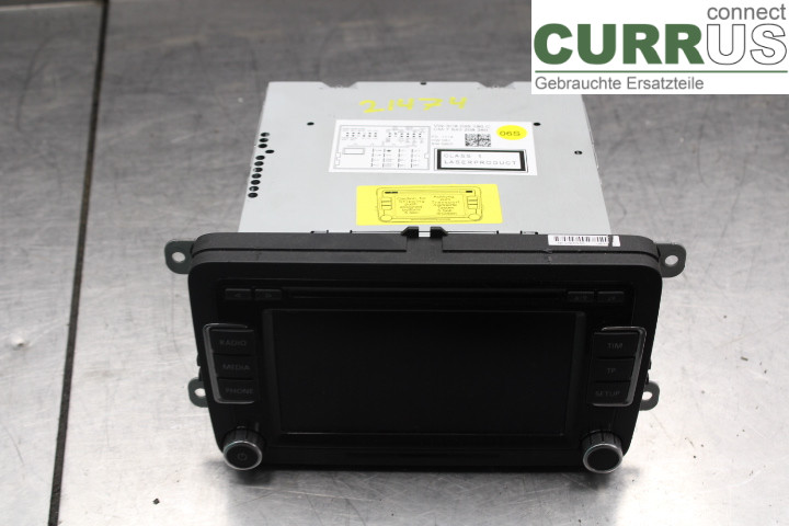 VW SHARAN      11- Radio CD / Multimedia panel  2.0TDi/CFFB