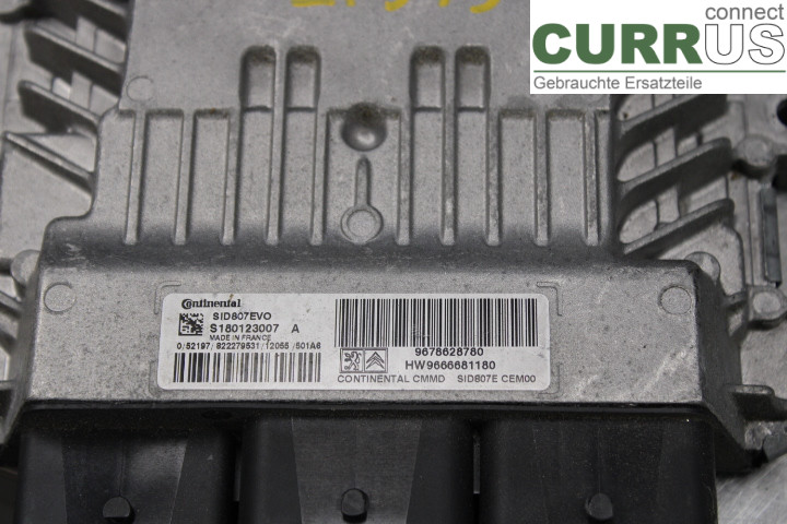 PEUGEOT 308 08-13 Engine Control Unit (ECU)  1.6HDi/9HR