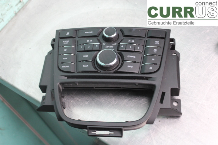 OPEL ASTRA  J    10-15 Radio CD / Multimedia panel  1.7 CDTi/A17DTE