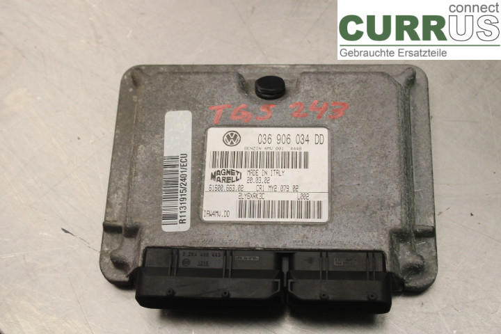 VW POLO       02-05 Engine Control Unit (ECU)  1.4i/BBY