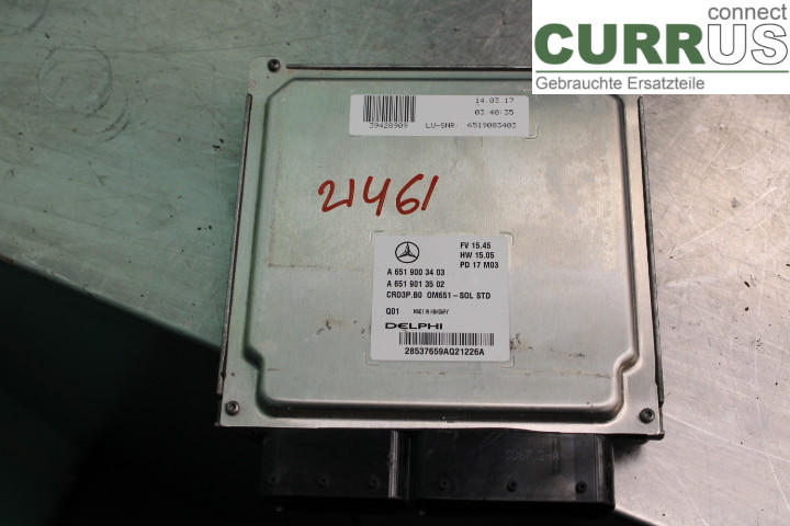 MB SPRINTER (W906) 06-18 Motorsteuergerät (ECU)  2.2CDi/OM651957