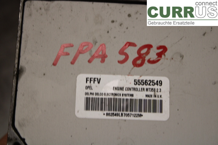 OPEL ASTRA  H    04-12 Engine Control Unit (ECU)  1.6i/Z16XE1