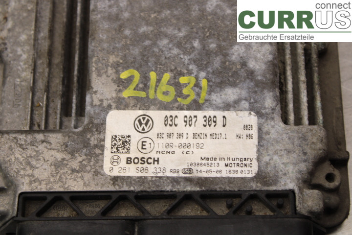 VW PASSAT  11-14 Motorens styreenhed (ECU)  1.4TSi/CDGA