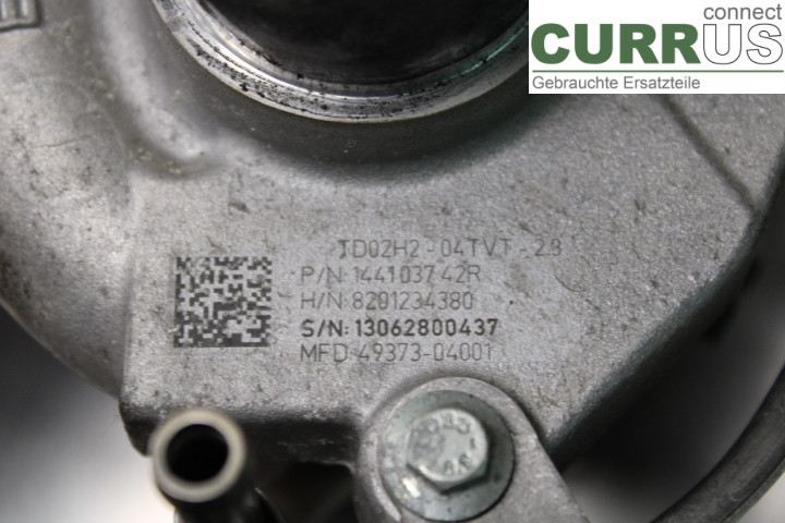 RENAULT CLIO IV   12-16 Turbo charger  0.9/H4B-400