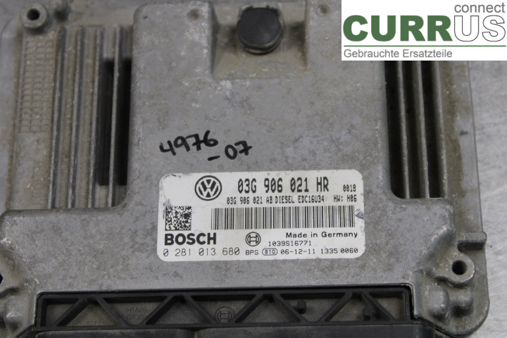 VW CADDY      04-10 Unité de contrôle moteur (ECU)  