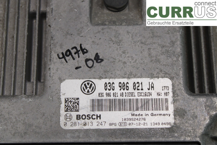 VW CADDY      04-10 Unité de contrôle moteur (ECU)  