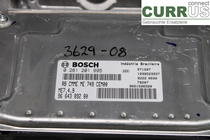 PEUGEOT 2008   13-20 Unité de contrôle moteur (ECU)  