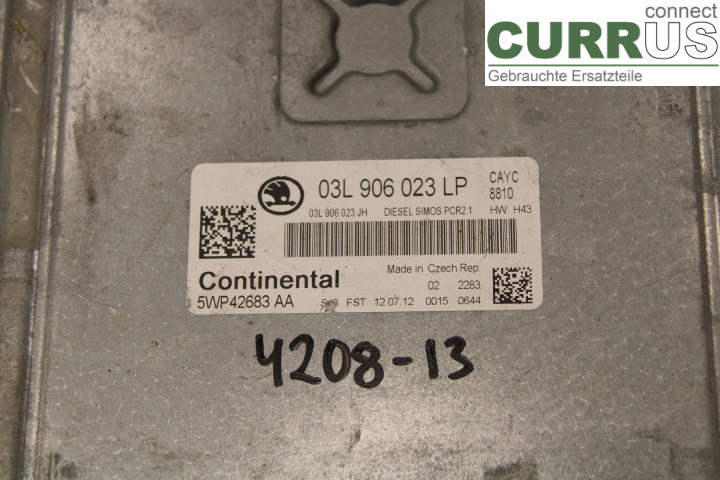 SKODA OCTAVIA    05-13 Engine Control Unit (ECU)  