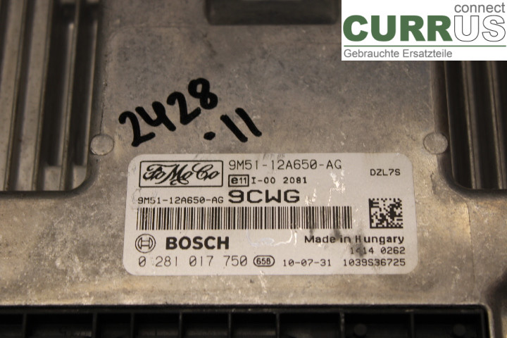 FORD FOCUS     08-11 Motorstyrningsenhet (ECU)  