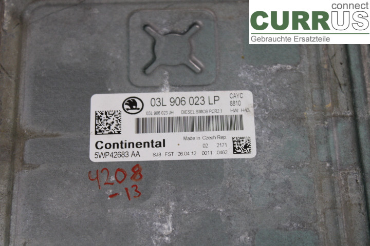 SKODA OCTAVIA    05-13 Engine Control Unit (ECU)  