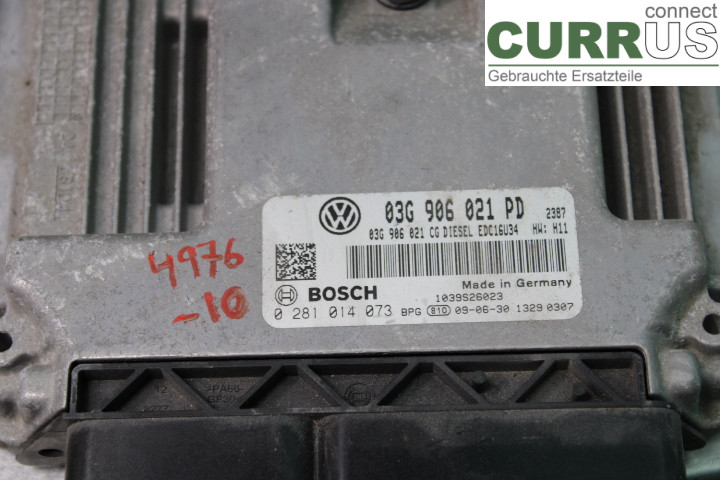 VW CADDY      04-10 Unité de contrôle moteur (ECU)  