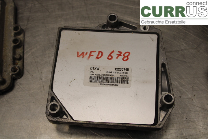 OPEL ASTRA  H    04-12 Engine Control Unit (ECU)  Z16XEP