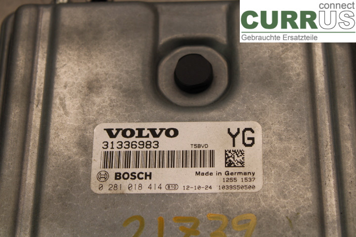 VOLVO V40  12-19 Engine Control Unit (ECU)  2.0/D5204T6