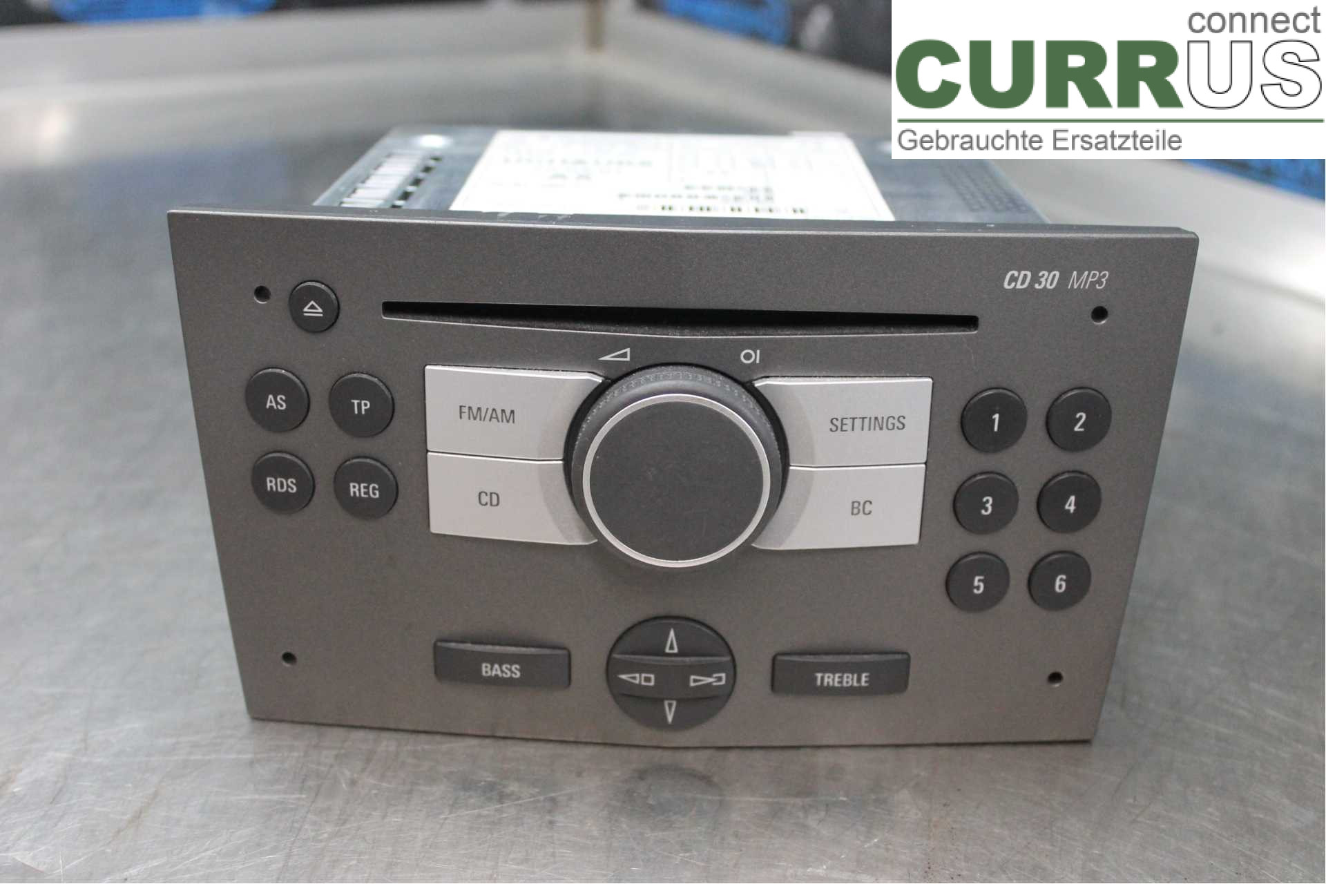 OPEL ASTRA  H    04-12 Radio CD / Multimedia panel 13154302 1,6i/Z16XEP
