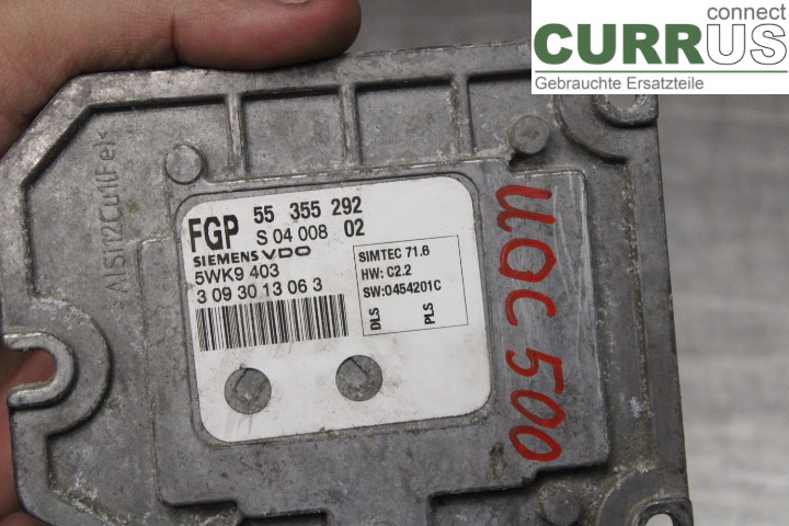 SAAB 9-3 VER 2 Engine Control Unit (ECU)  1,8/Z18XE