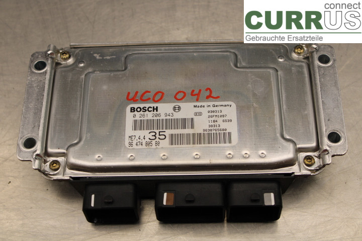 PEUGEOT 307     01-05 Engine Control Unit (ECU)  1,6i/NFU