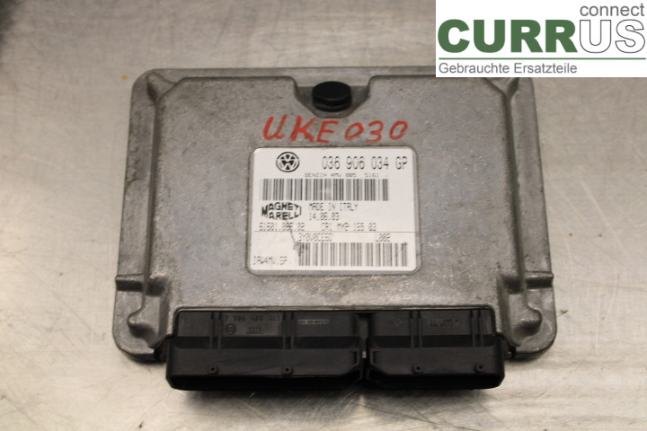 VW POLO       02-05 Engine Control Unit (ECU)  1.4i/BBY