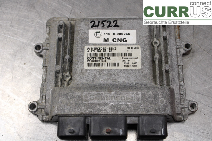 MB SPRINTER (W906) 06-18 Motorsteuergerät (ECU)  1.8/M271.951