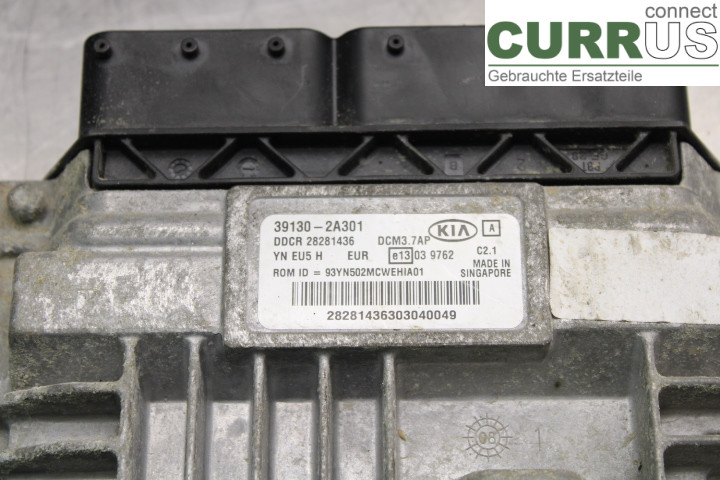 KIA VENGA      10--19 Engine Control Unit (ECU)  1.4CRDi/D4FC