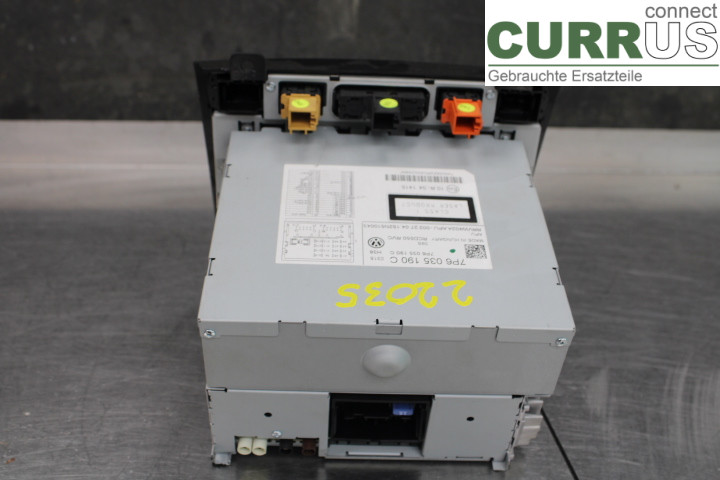 VW TOUAREG 7P  11-18 Radio-CD-/Multimedia-Panel  3.0/CVWA