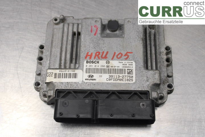HYUNDAI i30   07-12 Engine Control Unit (ECU)  2.0/D4EA