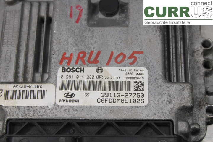 HYUNDAI i30   07-12 Engine Control Unit (ECU)  2.0/D4EA
