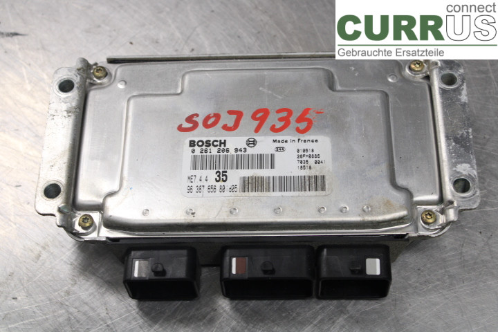PEUGEOT 307     01-05 Engine Control Unit (ECU)  NFU