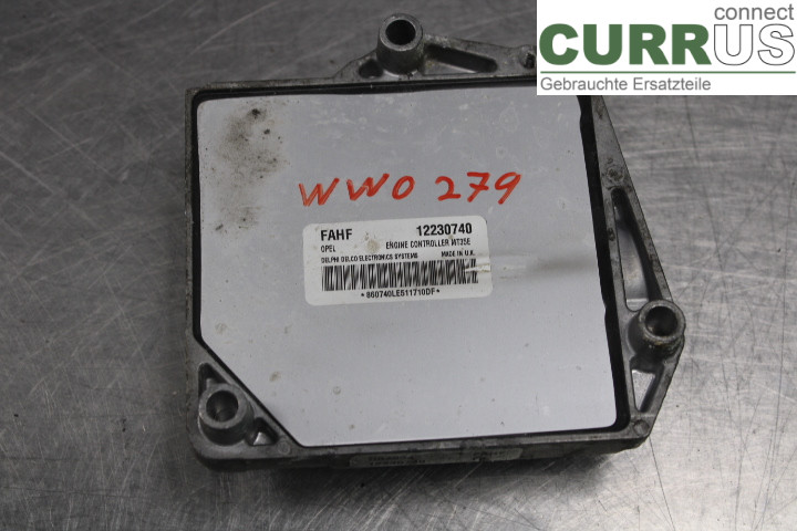 OPEL ASTRA  H    04-12 Engine Control Unit (ECU)  1,6i/Z16XEP