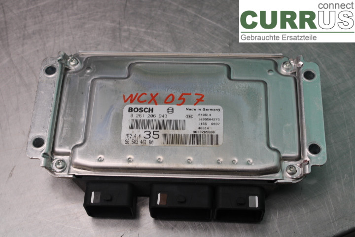 PEUGEOT 307     01-05 Engine Control Unit (ECU)  1,6i/NFU