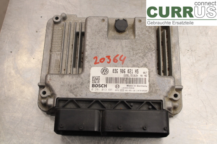 VW CADDY      04-10 Unité de contrôle moteur (ECU)  1.9TDi/BLS