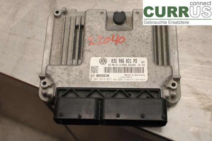VW CADDY      04-10 Unité de contrôle moteur (ECU)  1.9/BLS