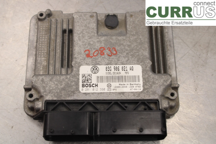 VW CADDY      04-10 Unité de contrôle moteur (ECU)  BLS/1.9TDi