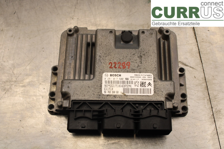 PEUGEOT PARTNER   08-15 Engine Control Unit (ECU)  1.6HDi/9HF