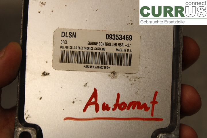 OPEL CORSA C 00-06 Engine Control Unit (ECU)