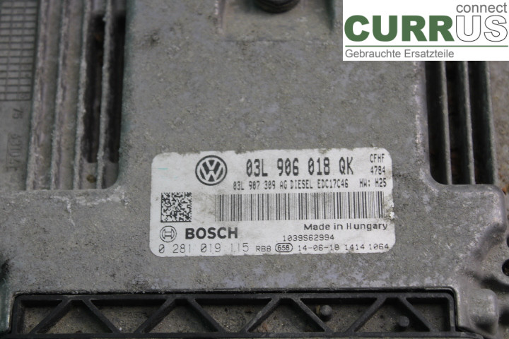 SKODA YETI Motorsteuergerät (ECU)  2.0/CFHF