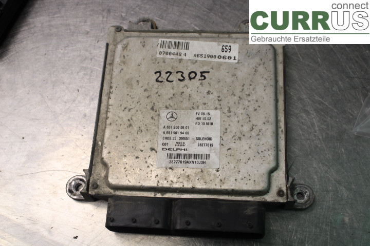 MB SPRINTER (W906) 06-18 Engine Control Unit (ECU)  2.2CDi/M651.957