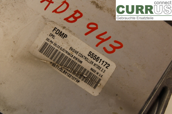 OPEL ASTRA  H    04-12 Engine Control Unit (ECU)  1.6i/Z16XEP