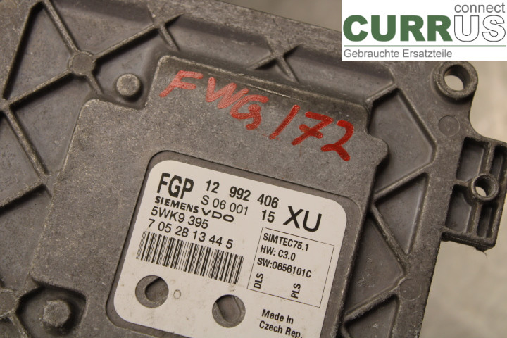 OPEL ASTRA  H    04-12 Engine Control Unit (ECU)  1.8i/Z18XER