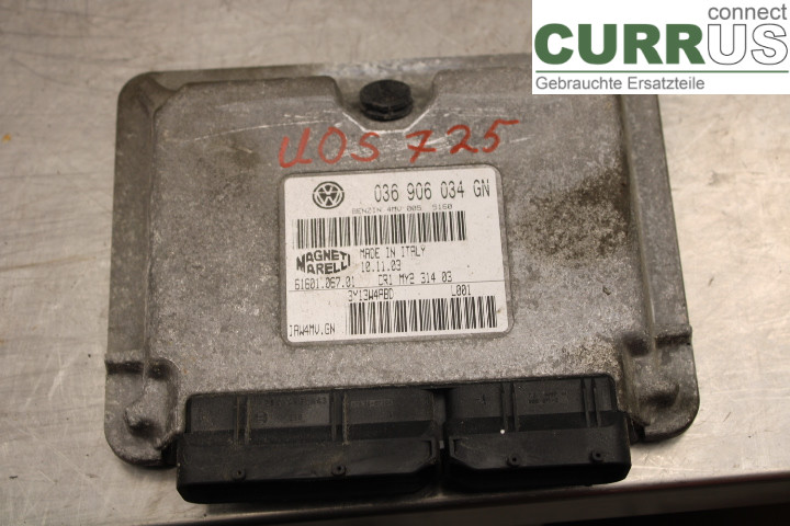 SKODA FABIA    99-07 Engine Control Unit (ECU)  1.4/BBY